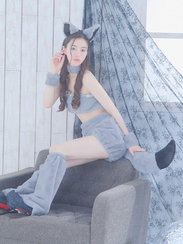 即日発送】【ハロウィン】【sugar nine×マリームーンコラボ】 オオカミ