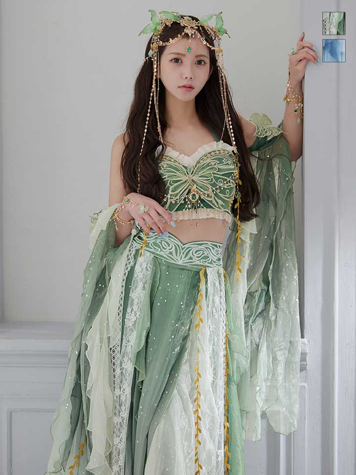 ハロウィンコスプレ　エルフ dress_tika 全ギャルが大好きなTIKAさんの ハロウィンコスプレ撮影に