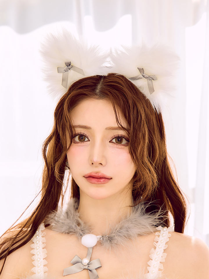 マリームーン コスプレ デコレーションファーキャットドレス 猫 ハロウィン 即日発送】【佐藤ノア着用】デコレーションファーキャットドレス