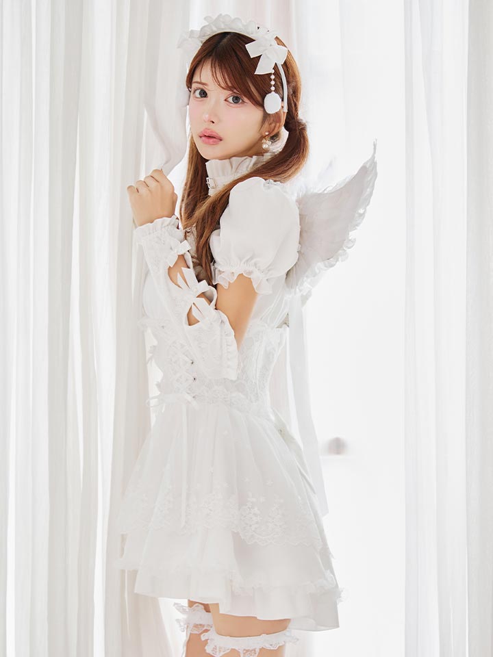 マリーンムーン・コスプレ・ゴスロリ・ブラックドレス コスプレ マリームーン Malymoon 正規品 ストロングサキュバス F