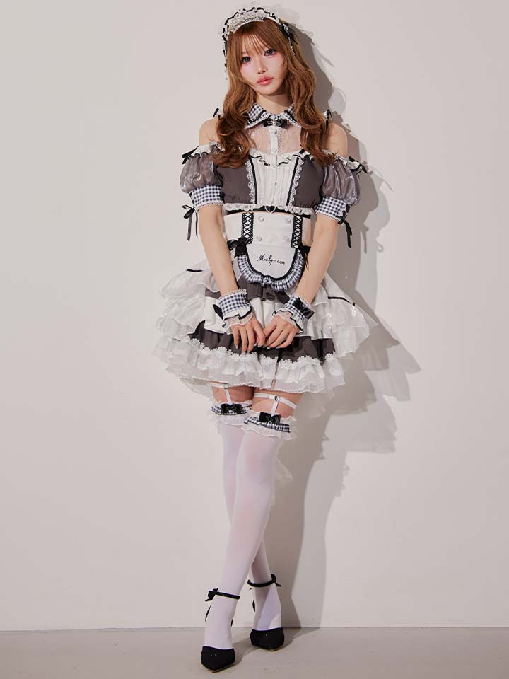 即日発送】【ハロウィン】プリンセスチュールメイドコスプレ【Malymoon