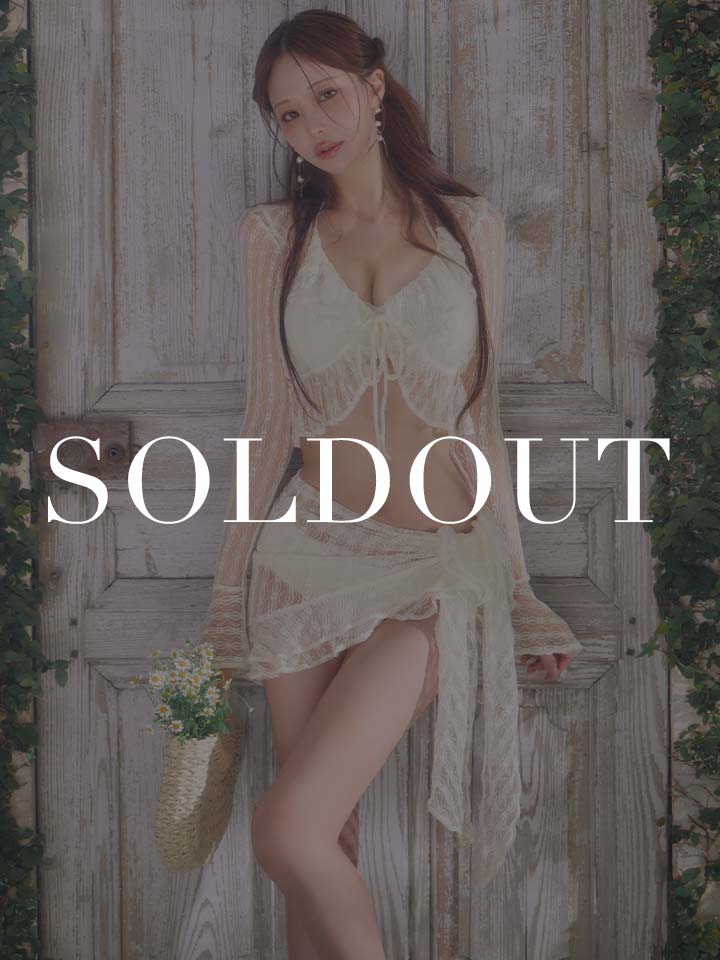 【即日発送!】【ビキニ】【水着】Solle echo swimwear 4点セット[FB01]
