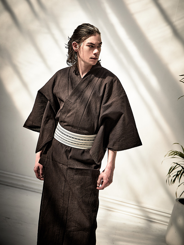 パネル 【試着のみ】浴衣、帯、下駄セット | irai.co.id