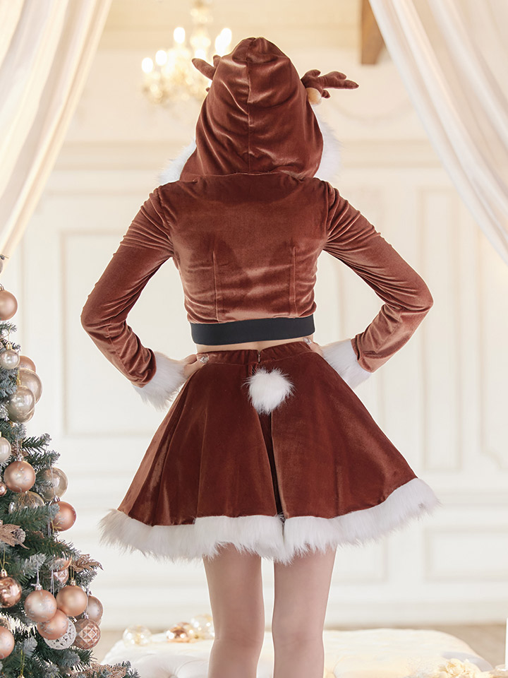 MDD（S/M/L）、MSD（S/M/L）胸元セクシー風クリスマスお洋服11