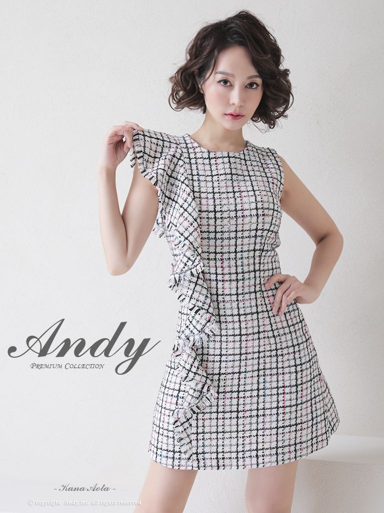 Andy ANDY Fashion Press 14 COLLECTION 05】ツイード/ チェック柄 
