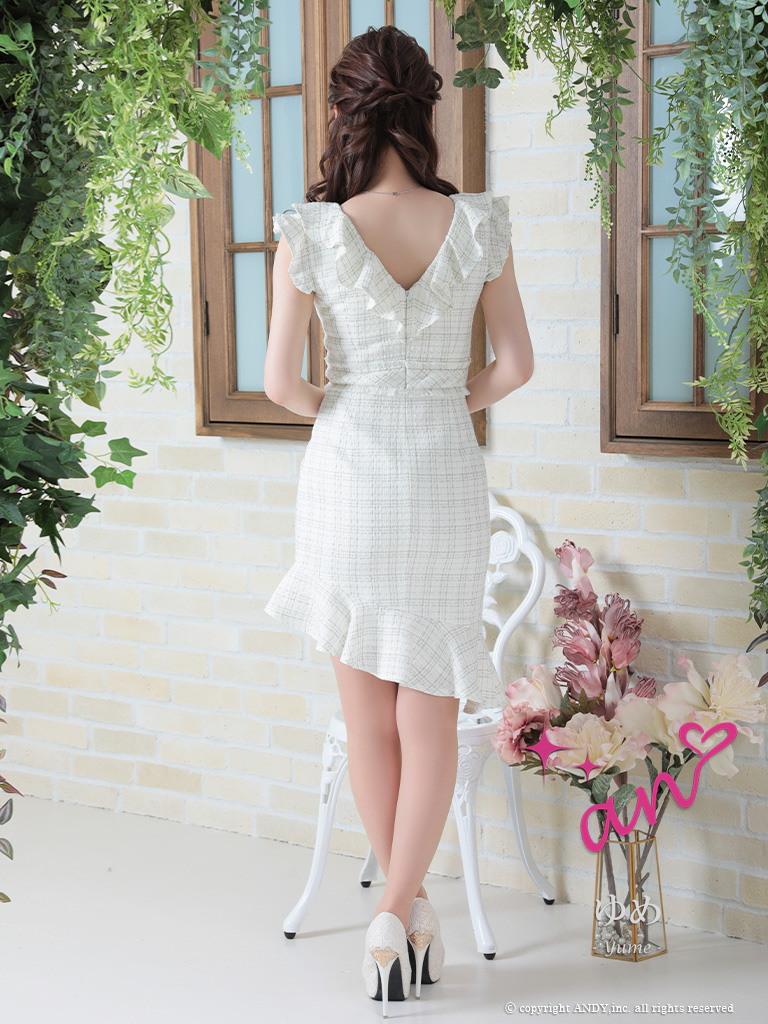 匿名発送】ROBE de FLEURS Glossy＊ジップ/ロングドレス-