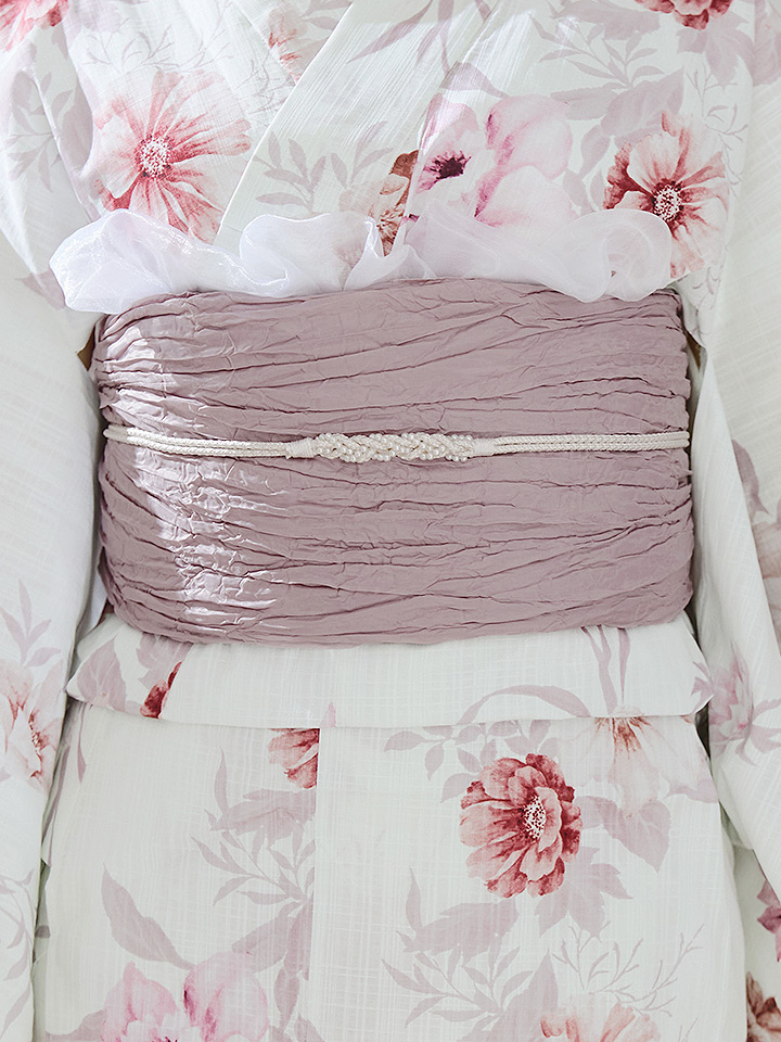 Sugar　アネモネ　大人浴衣　セット 即日発送】アネモネダリア浴衣【浴衣3点セット 浴衣/帯/下駄