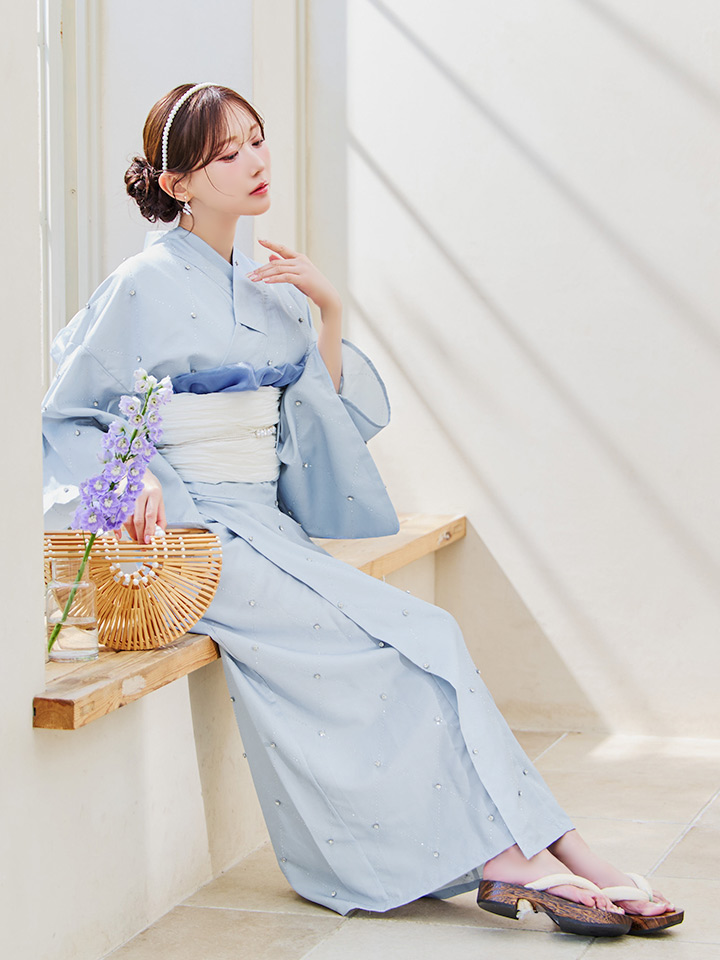 ４点セット　浴衣　大人　レディース　sugar jewels 帯 即日発送！】【浴衣】大人スウィートフラワー 牡丹柄 浴衣